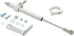 DS Satin Chrome Steering Damper Stabilzer Dampener Kit
