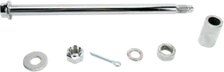 Drag Specialties Chrome Rear Wheel Axle Kit