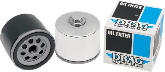Drag Specialties Oil Filter Black