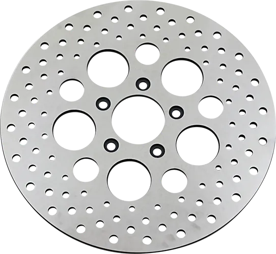 DS 11.5 Front Brake Rotor Disc Drilled Stainless Steel