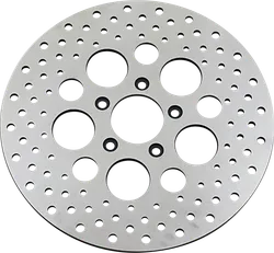 DS 11.5 Front Brake Rotor Disc Drilled Stainless Steel