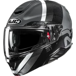 HJC Adult Unisex RPHA 91 Fensh Modular Helmet Modular XS Black Gray White