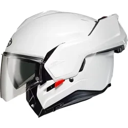HJC Adult Unisex i100 Solid Modular Helmet Modular 2XL White