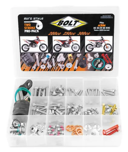 Bolt 200 to 300cc Pro Pack Hardware Kit