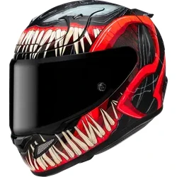 HJC Adult Unisex RPHA 12N Venom III Helmet Full Face 2XL Black Red White