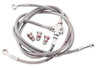 Galfer Stainless Steel Front Brake Line Kit