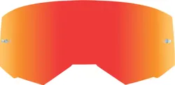 Fly Racing Red Smoke Mirror Adult Zone/Focus Goggle Lens