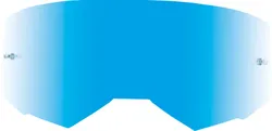 Fly Racing Blue Smoke Mirror Adult Zone/Focus Goggle Lens