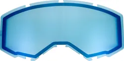 Fly Racing Blue Mirror Adult Goggle Dual Lens w/o Vents