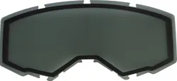 Fly Racing Gray Polarized Adult Goggle Dual Lens w/o Vents