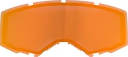 Fly Racing Orange Polarized Mirror Adult Goggle Dual Lens w/o Vents