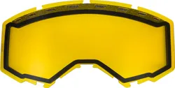 Fly Racing Yellow Adult Goggle Dual Lens w/Vents
