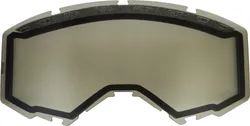 Fly Racing Gray Adult Goggle Dual Lens w/Vents