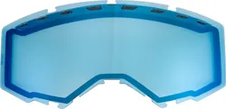 Fly Racing Blue Mirror Adult Goggle Dual Lens w/Vents