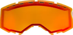 Fly Racing Red Mirror Adult Goggle Dual Lens w/Vents
