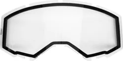 Fly Racing Clear Adult Goggle Dual Lens w/o Vents