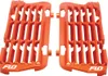 Flo High Flow Radiator Braces Guards Orange Pair