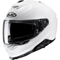 HJC Adult Unisex i71 Solid Helmet Full Face S White