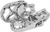 Flo Pro Series Footpegs Driver Foot Pegs Pair SX Chrome