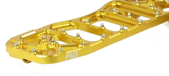 Flo V5 Moto Boards Floorboards Floor Board Pair Gold