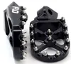 Flo Pro Series Footpegs Driver Foot Pegs Pair Black