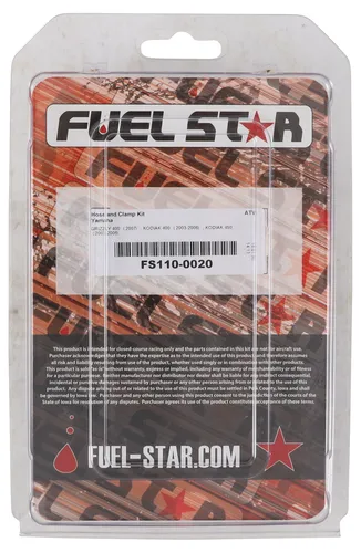 All Balls Fuel Hose and Clamp Kit