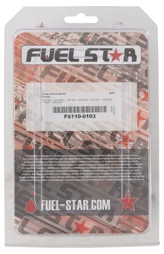 All Balls Fuel Hose and Clamp Kit