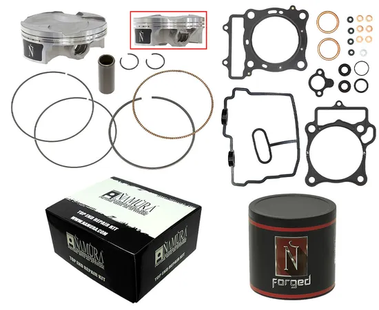 Namura Top End Piston Rebuild Kit Forged 78.98mm +0.01OB 13.9:1