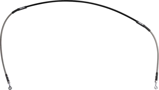 Moose Stainless Steel PVC Coated Braided Front Brake Line 3