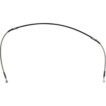 Moose Stainless Steel PVC Coated Braided Front Brake Line