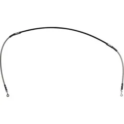 Moose Stainless Steel PVC Coated Braided Front Brake Line