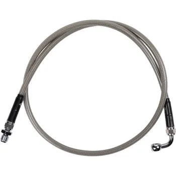 Moose Stainless Steel PVC Coated Braided Front Brake Line