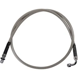 Moose Stainless Steel PVC Coated Braided Front Brake Line