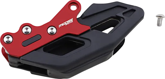 Moose Colored Aluminum Chain Guide Slider Red Honda