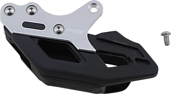 Moose Colored Aluminum Chain Guide Slider Silver Kawasaki