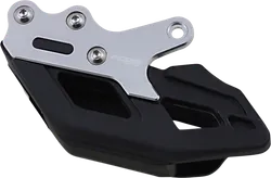 Moose Colored Aluminum Chain Guide Slider Silver Yamaha