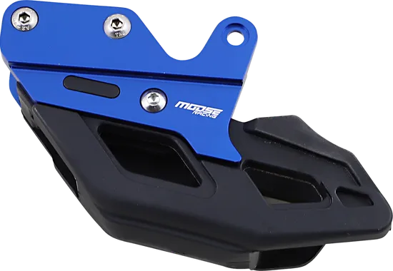 Moose Colored Aluminum Chain Guide Slider Blue Yamaha