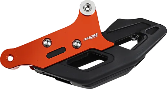 Moose Colored Aluminum Chain Guide Slider Orange KTM