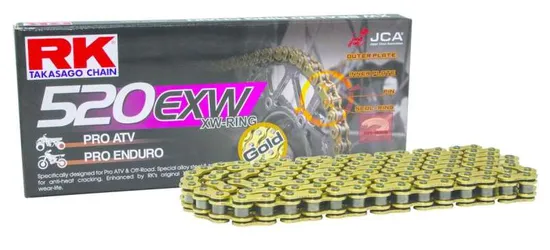 RK Gold 520 EXW Drive Chain 120 Links