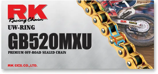 RK 520 MXU Drive Chain 120 Links UW Ring