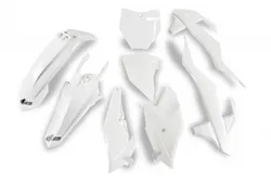 UFO Full Body Plastic Kit Fender Fairing Side Panel White