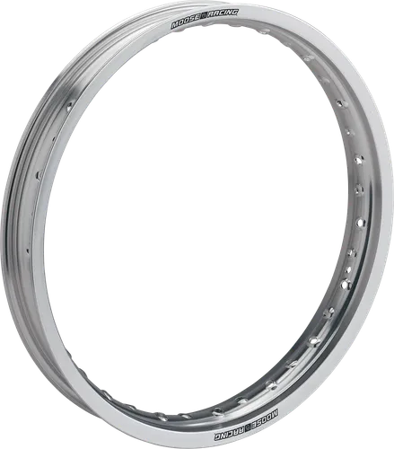 Moose 36 Hole Silver Aluminum Front Spoke Wheel Rim 1.60x21