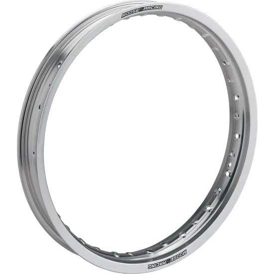 Moose 36 Spoke Hole Silver Aluminum Rear Wheel Rim 2.15x19 2
