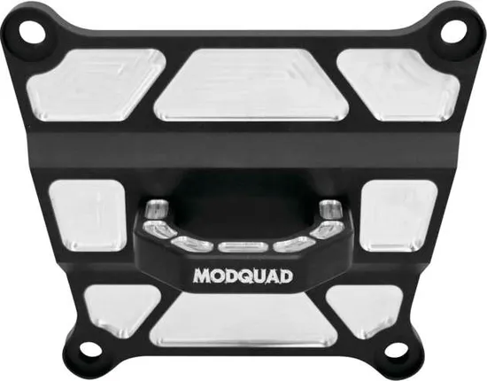 Modquad 58" Al Rear Radius Rod Support Plate Black w Tow Hook