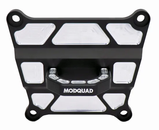 Modquad 58" Al Rear Radius Rod Support Plate Black w Tow Hook