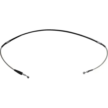 Moose Stainless Steel PVC Coated Braided Front Brake Line