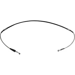 Moose Stainless Steel PVC Coated Braided Front Brake Line