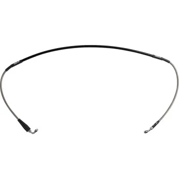 Moose Stainless Steel PVC Coated Braided Front Brake Line