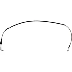 Moose Stainless Steel PVC Coated Braided Front Brake Line