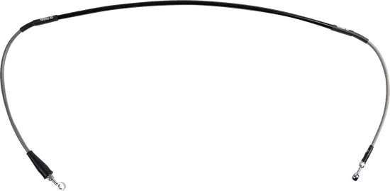 Moose Stainless Steel PVC Coated Braided Front Brake Line 3